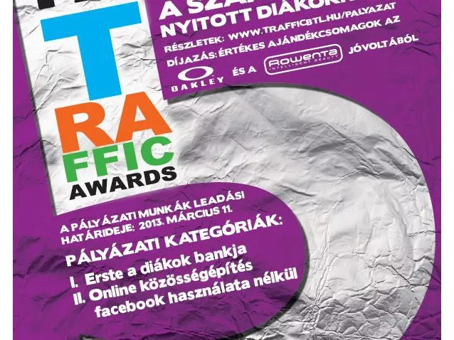 Ismét lesz Traffic Awards