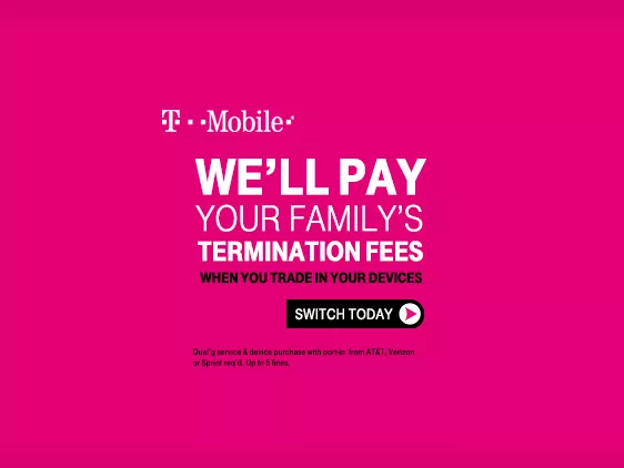 A T-Mobile állja a váltás költségeit