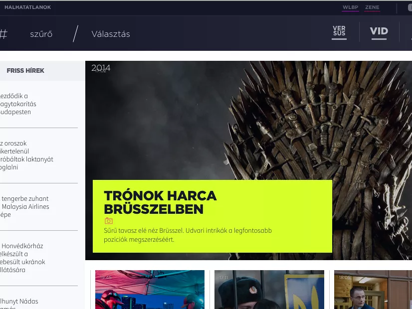 Új címlap és értékesítő cég a Vs.hu-nál