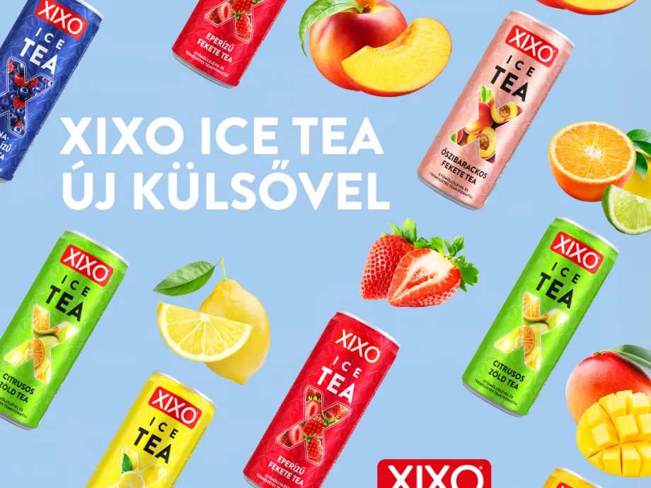 Megújult a Xixo jegesteák csomagolása