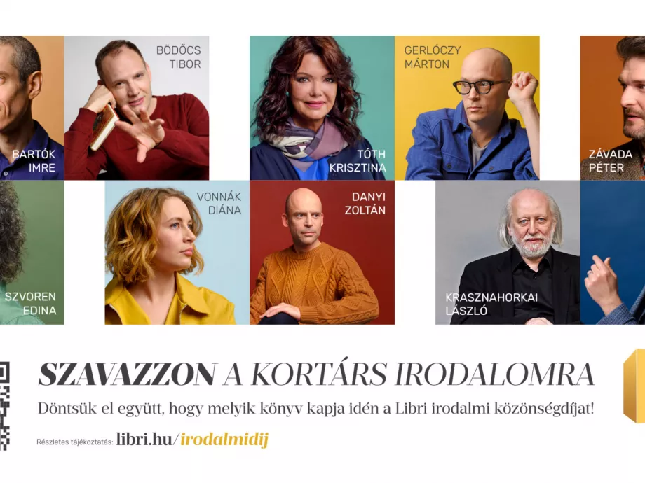 Szavazzon a kortárs irodalomra!