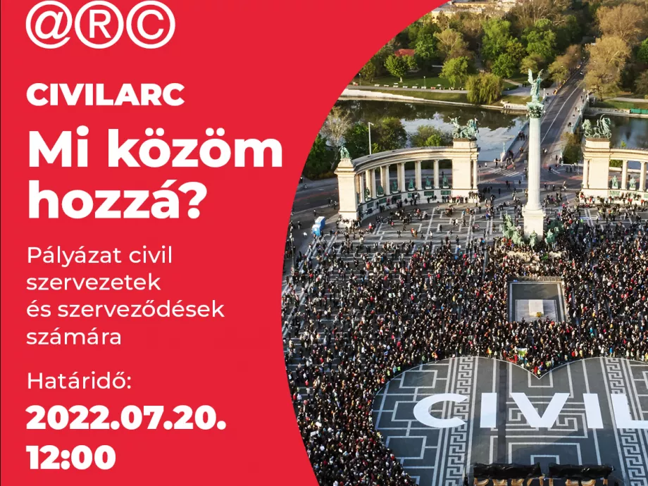 Civil szervezeteknek hirdet pályázatot az Arc