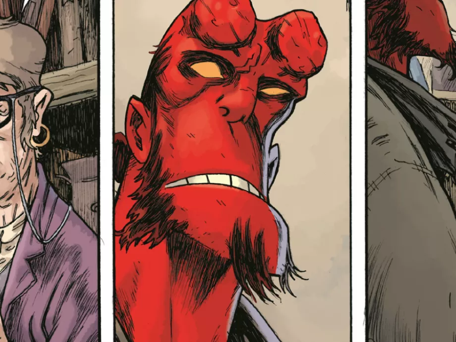 Hellboyt már azelőtt is rajzolt László Márk, hogy hivatalosan megkapta rá a lehetőséget