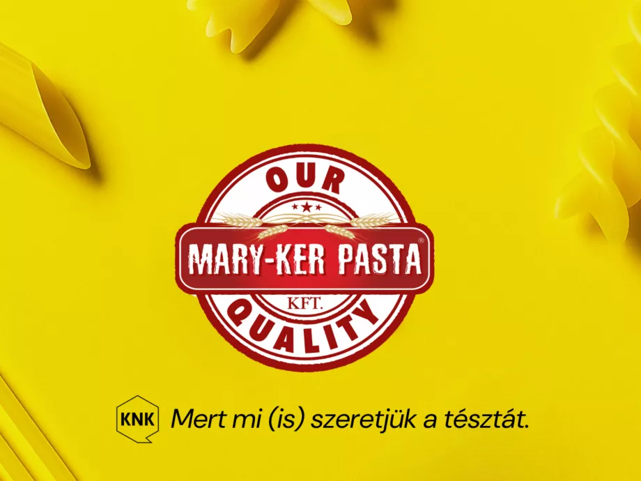 A KNK-t választotta kommunikációs ügynökségének a Mary-Ker Pasta