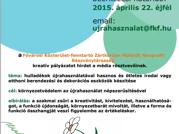 Az FKF szerkesztőségeknek írt ki versenyt