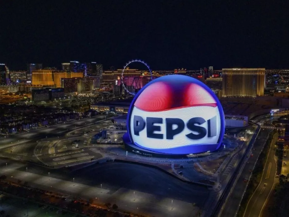 Az NFL szponzorai exkluzív megjelenést kaphatnak a Las Vegas-i gömb aréna felületére