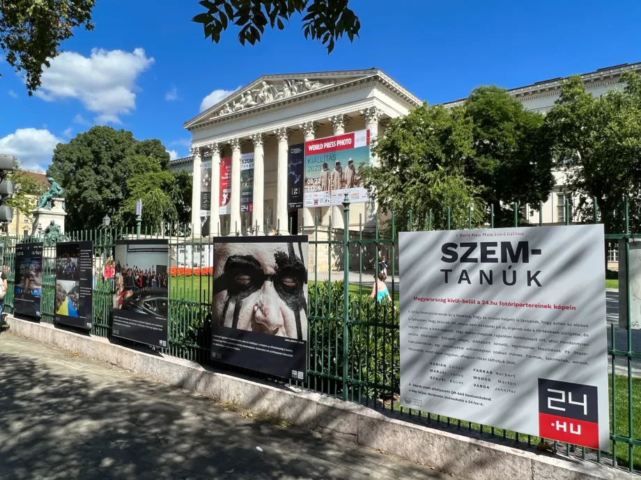 Szabadtéri fotókiállítás nyílt a 24.hu képeiből