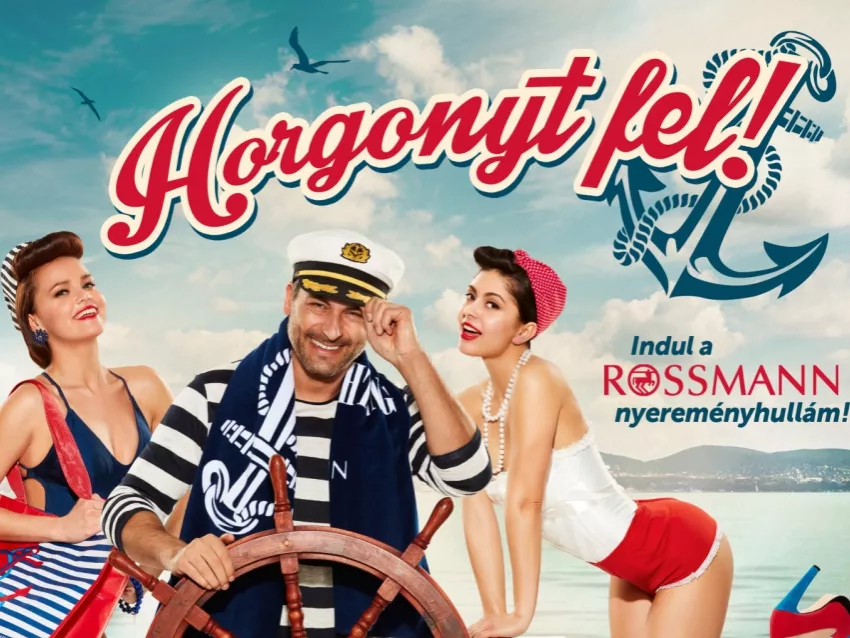 Pin-up stílus és táncosok a Rossmann nyári kampányában