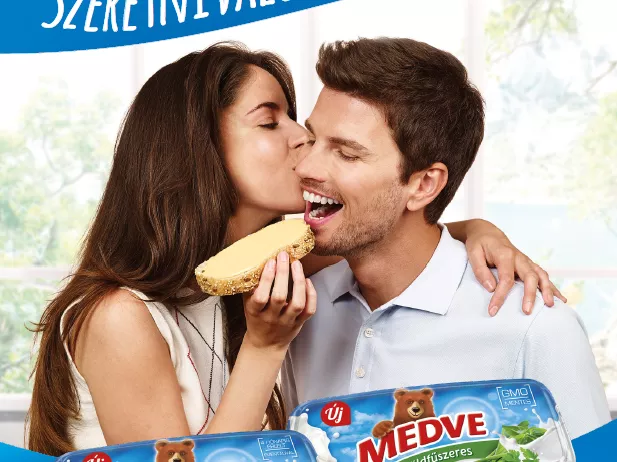 Újrabevezető kampány készült a Medve szendvicskrémeknek