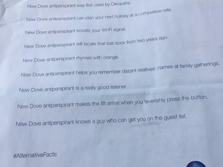 A Dove dezodor 40 ponttal megemeli az IQ-szintet