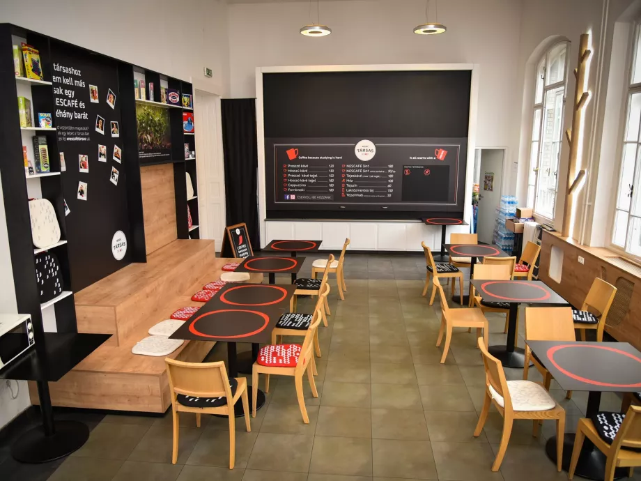 Márkázott Nescafé-helyszín nyílt a BME-n