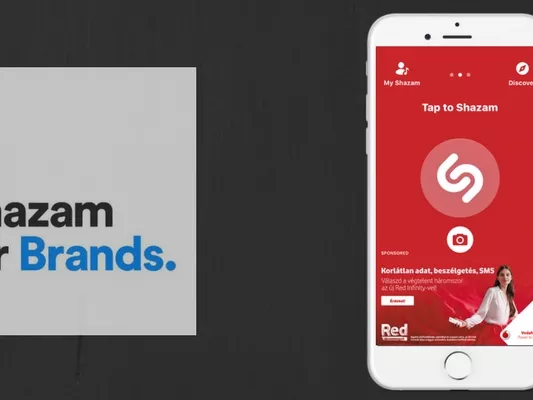 Pirosra festette a Shazamot a Vodafone