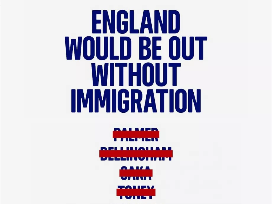 Hol lenne Anglia migránsok nélkül? A foci-Eb döntőjében például biztos nem
