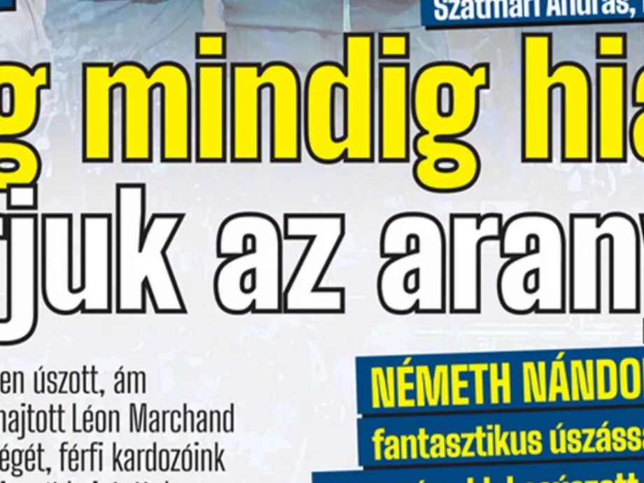 Újabb félresikerült címlappal szól be az olimpiai versenyzőknek a Nemzeti Sport