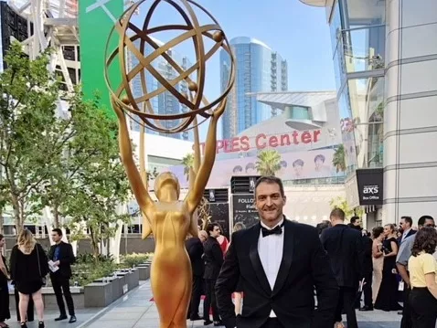 Limuzinozás és Star Trek-sztárok – ilyen volt az Emmy-gála a magyar győztes szemszögéből
