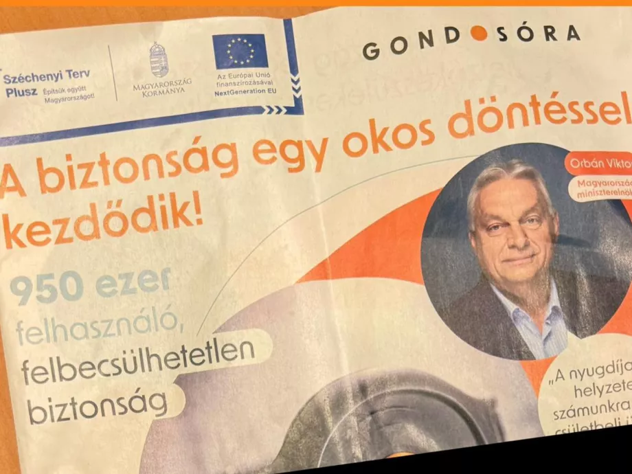 A Gondosóra felhasználóknak is kiküld egy kampánylapot a kormány