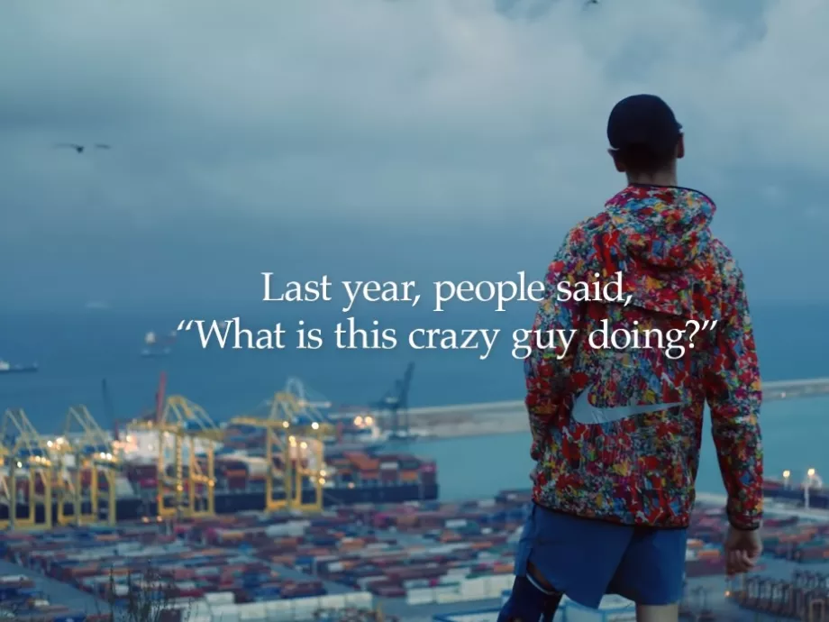 A Nike kisfilmmel tiszteleg a súlyos betegséggel küzdő sportoló előtt
