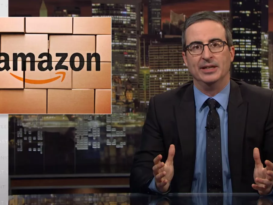 John Oliver durván beleállt az Amazonba