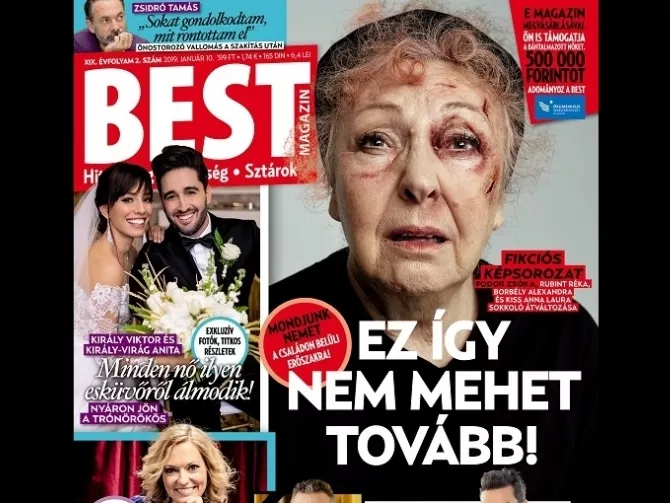 Bántalmazott Magdi anyussal a címlapján jelent meg a Best
