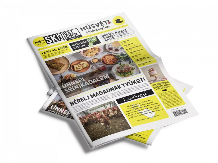 Zöld aloldalt indít és napilap-formátumú magazint ad ki a Street Kitchen