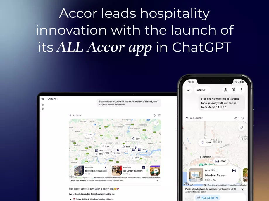 A ChatGPT-ben indít alkalmazást az Accor