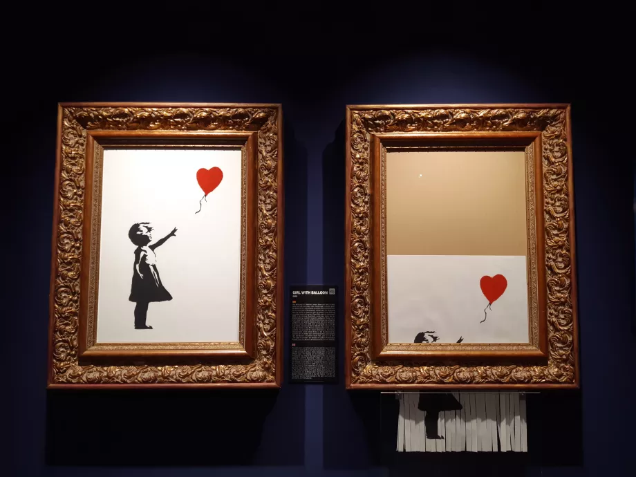 Felismernéd az eredeti Banksy-képet?