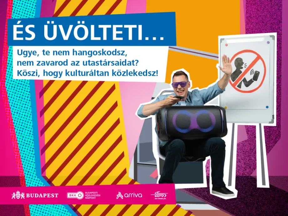 Itt az új BKK kampány Litkai Gergellyel