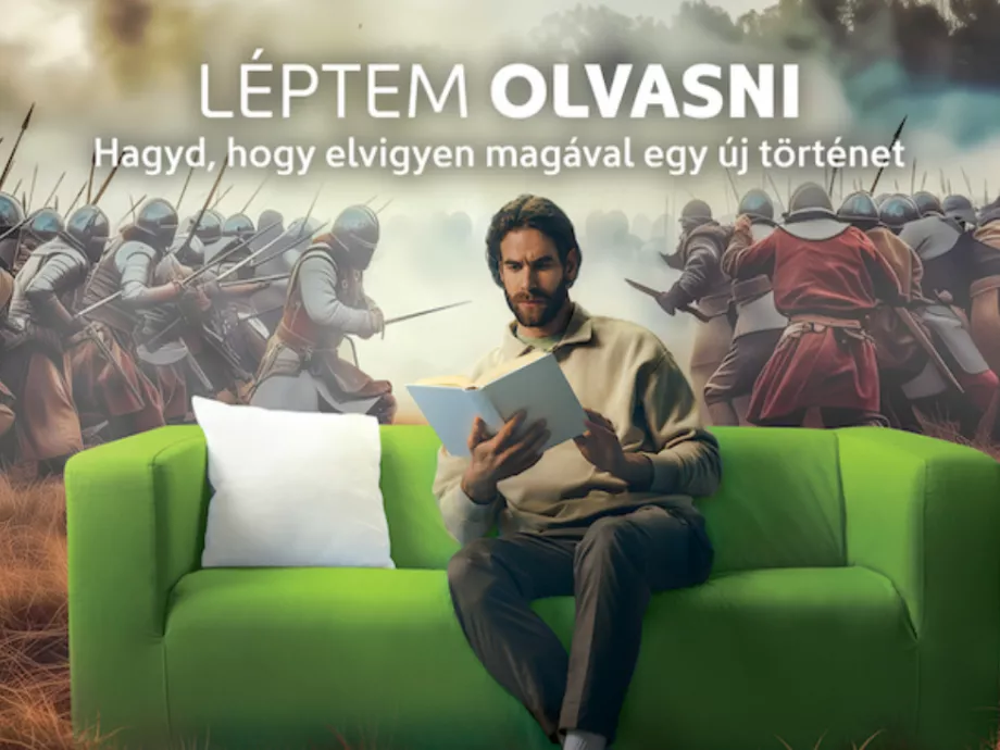 Elvisz magával a történet a
Bookline év végi kampányában