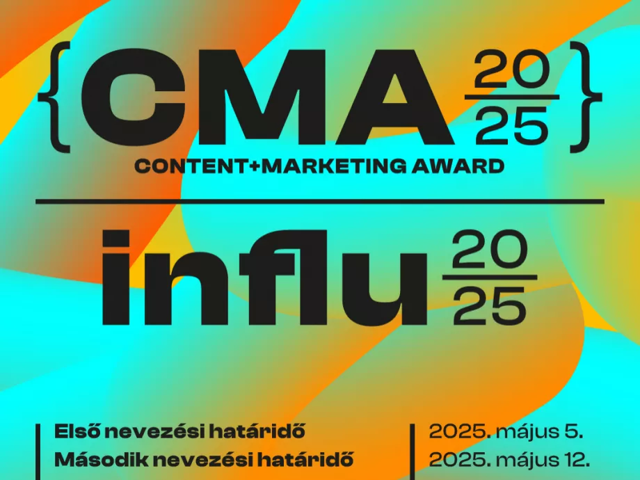 Új kategóriákkal vár a CMA és Influ, már elindult a jelentkezés!