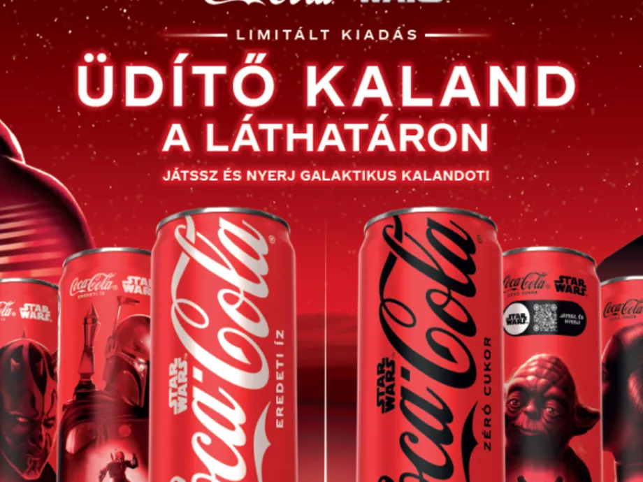 Star Wars karakterek tűnnek fel a Coca-Cola dobozain