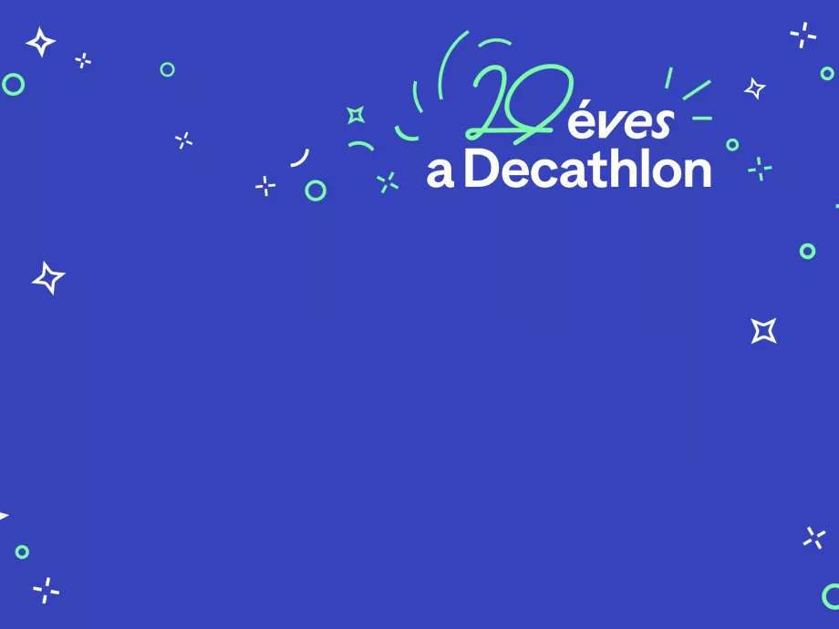 20. születésnapjával
a Gen D-t ünnepli a Decathlon
