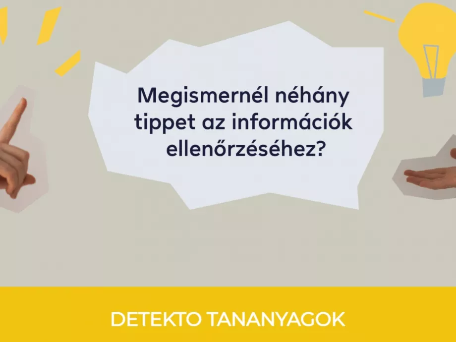 Kritikai gondolkodást fejlesztő kurzusokkal bővült a Detekto.hu