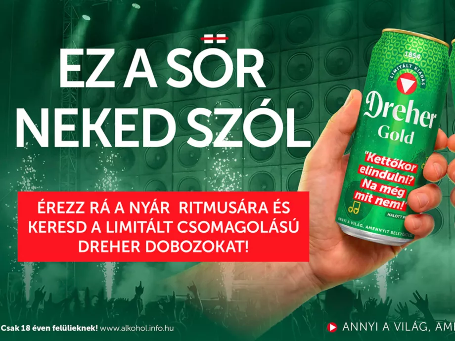 Generációkon átívelő nyári slágerekkel indítja a fesztiválszezont a Dreher