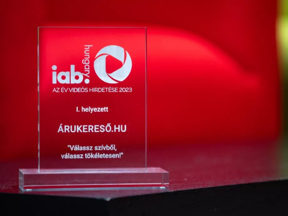 Az Árukereső nyerte az Év videós hirdetése díjat az IAB-Hungary új versenyén
