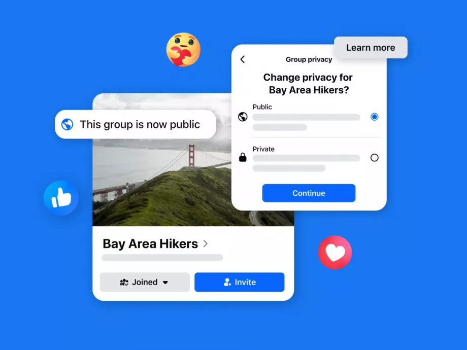 Nyilvánossá tehetők a privát Facebook-csoportok