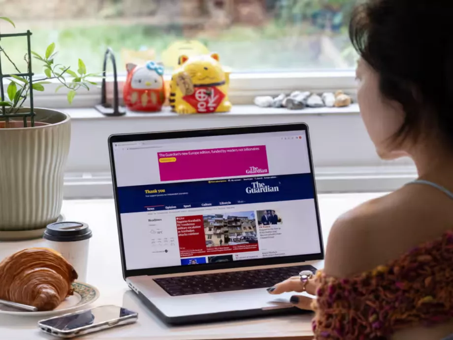 A Guardian Európa felé terjeszkedik