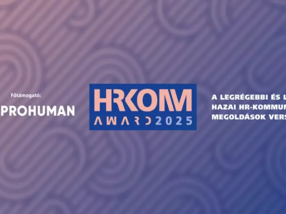 Hat kategóriában indul a nevezés a 2025-ös HRKOMM Award-ra