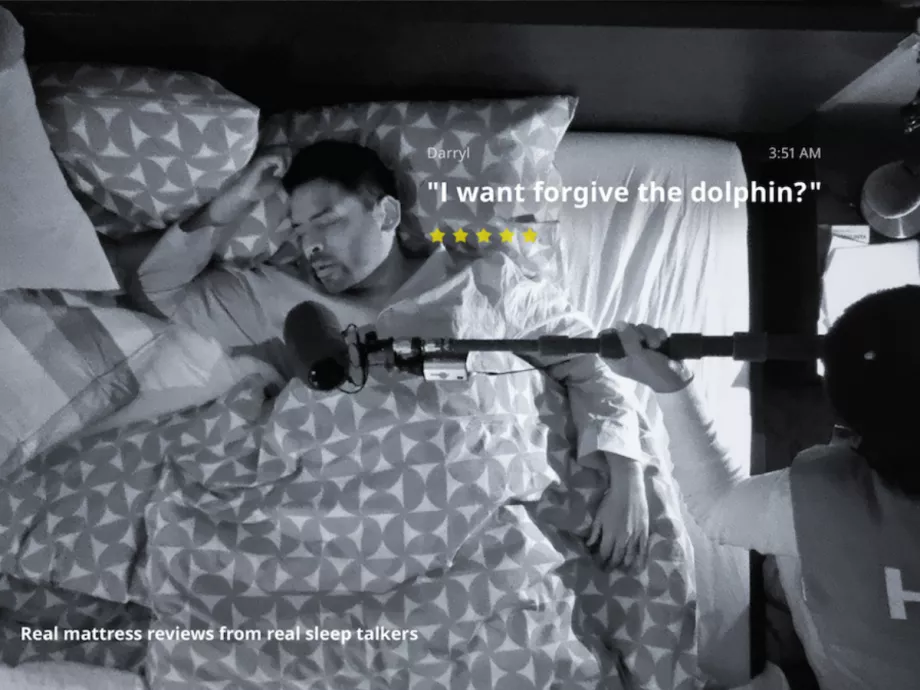 Álmukban beszélő emberekkel mutatja meg az IKEA, milyen jók a matracai