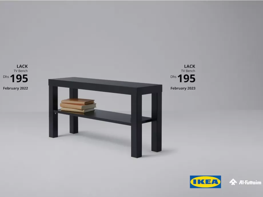 Az IKEA minimalista kampánnyal hány fittyet a pénzromlásra