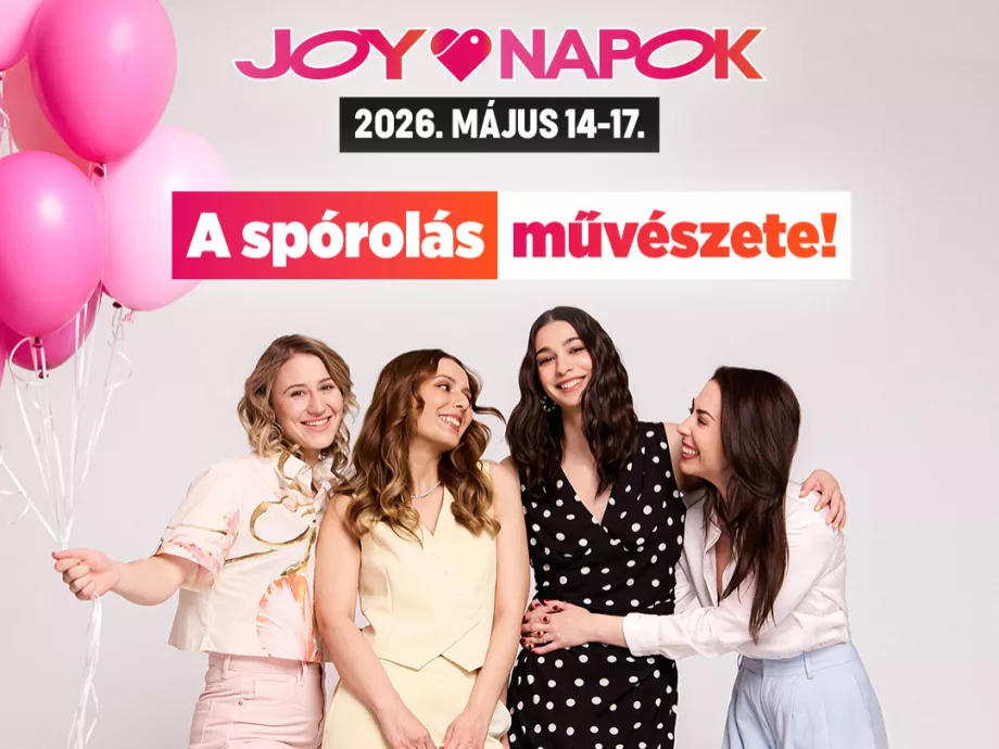 A spórolás művészete! – elindult a JOY-napok legújabb kampánya