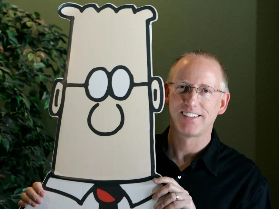 Kiakadt a Dilbert képregény szerzője, mert rasszizmusa miatt ejtették a lapok