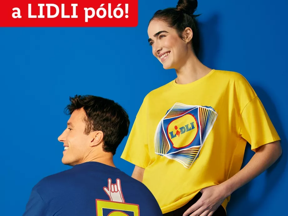 Tényleg jön a „Lidli póló”: megvalósul az áprilisi tréfa