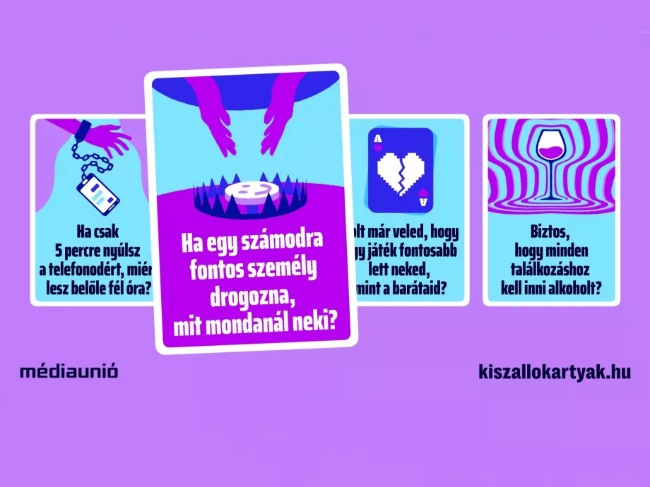 Kiszállókártyákkal a függőség ellen – folytatódik a Médiaunió kampánya