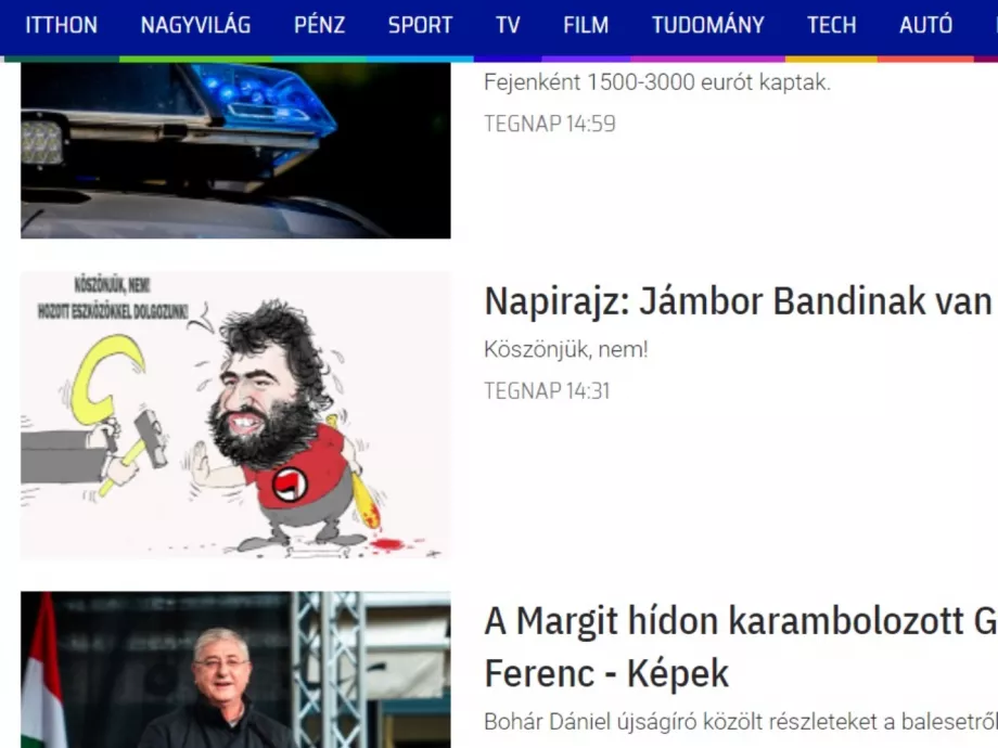 Lenyúlta az Origo a Napirajz nevet
