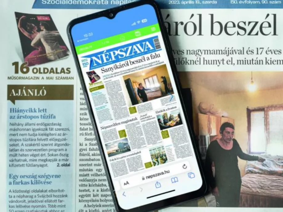 Már appon is lehet böngészni a Népszava híreit