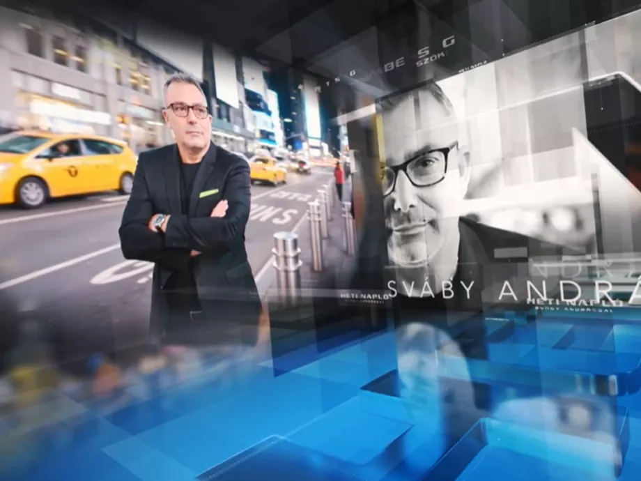 AI segítségével készült az ATV Heti Napló Sváby Andrással új főcíme