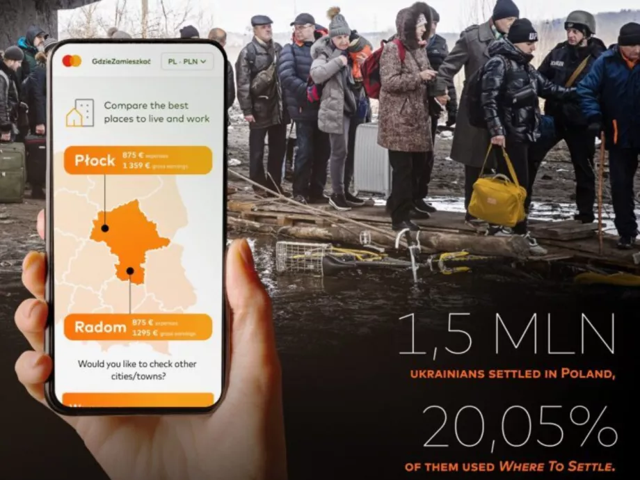 Díjazott app segített ukrán menekültek százezreinek a lengyel vidéken