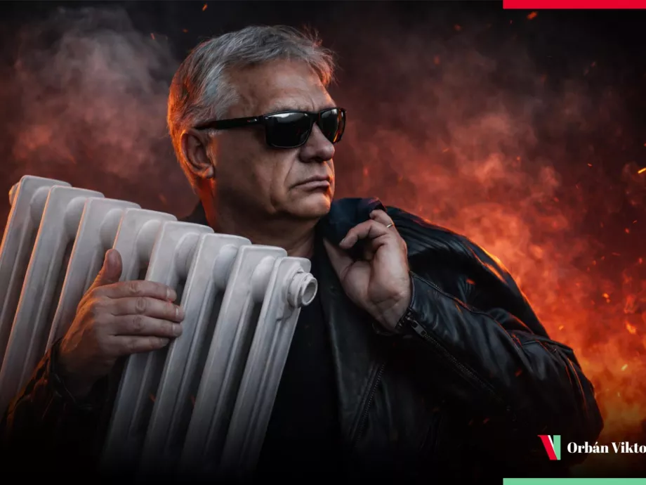 Felrobbantotta az internetet Orbán Viktor radiátoros AI-fotója