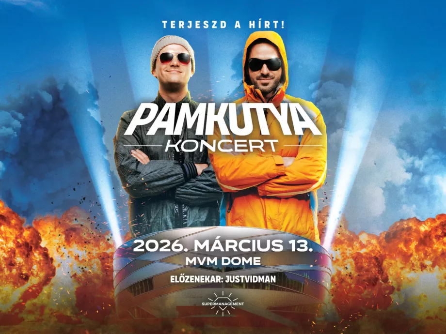 Jövőre koncertet ad a PamKutya az MVM Dome-ban