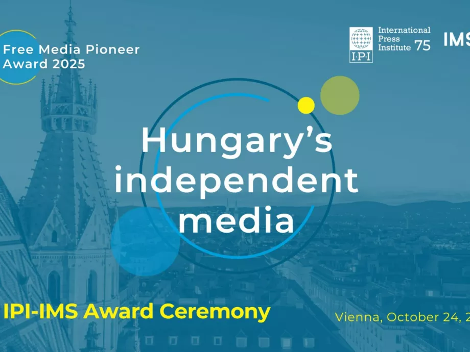 A magyar független média nyerte az idei nemzetközi sajtószabadság díjat